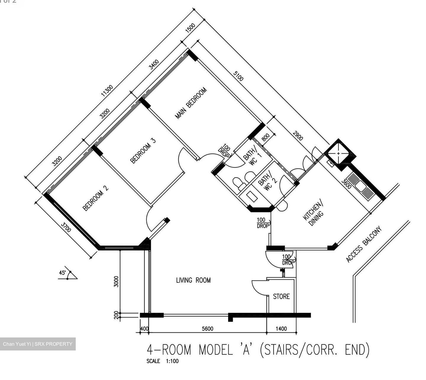 Blk 201 Bukit Batok Street 21 (Bukit Batok), HDB 4 Rooms #554569151